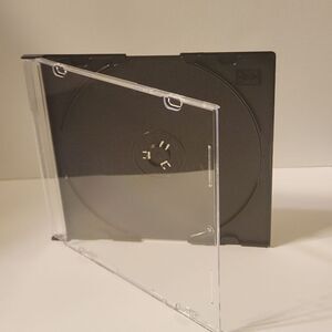 10 for 10 Slim Jewel Cases dvd / cd Black Clear